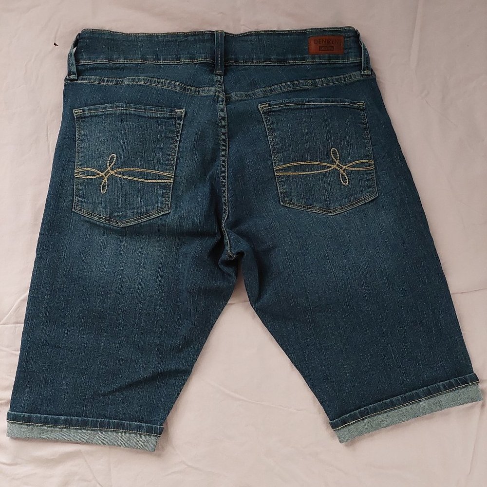 Levi's Denizen Modern Skinny Shorts Sz 16